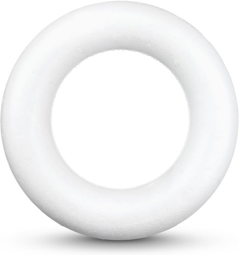 Cerchi polistirolo bianco - 5,