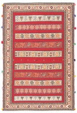 Tappeto orientale tessuto - , a