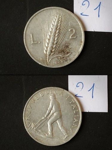 Repubblica moneta lire - repubblica, 2