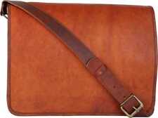 Borsa elegante in pelle ufficio uomo valigetta laptop messenger tracolla busi...