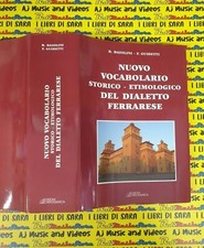 *Book Libro NUOVO VOCABOLARIO STORICO-ETIMOLOGICO DEL DIALETTO FERRARESE (L65)