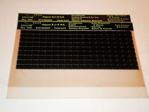 Catalogo ricambi microfichè - catalogo,