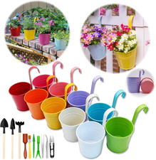 Set Di 10 Grandi Vasi Da Fiori