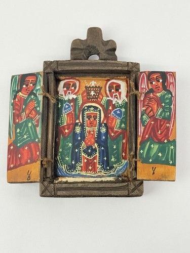 Trittico arte cristiana - , etiope