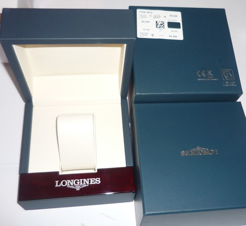 Longines watch box scatola - box,