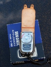 Misuratore di luce vintage Sekonic.  Auto-Leader III, modello L-162.  con scatola.  Testato.  