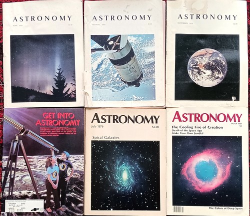 Lot astronomy magazines - lot,