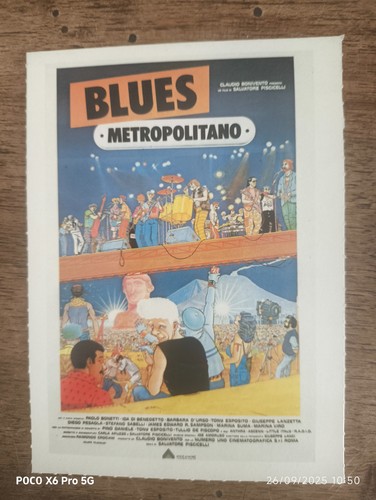 Mini locandina ciak blues - mini, "blues