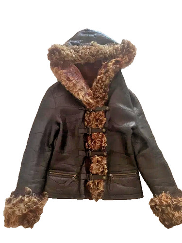 Giacca cappotto pelle - , di