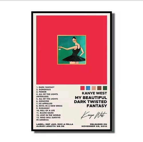 Poster kanye west - poster, beautiful