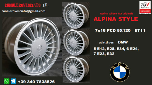 Cerchi alpina pollici bmw - cerchi,