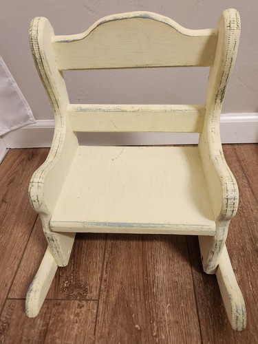 Sedia dondolo vintage - a,