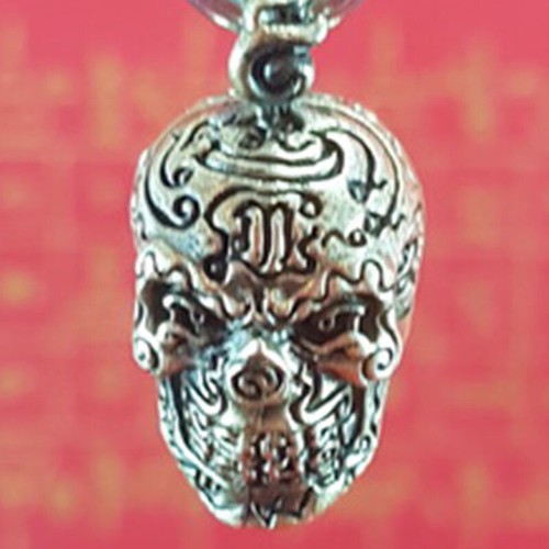 Collana amuleto teschio - collana, voodoo