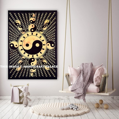Arazzo parete yin yang - yin, in