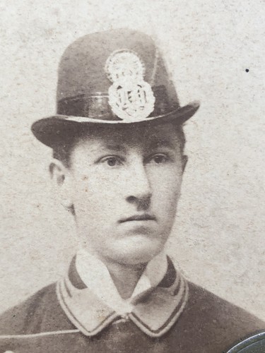 Foto fotografia cdv - cdv, militare