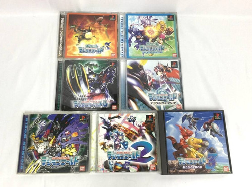 Digimon world ps1 - giochi, set
