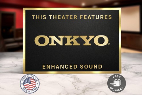 Insegna home cinema - home, onkyo