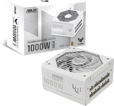TUF GAMING 1000 W GOLD White Edition Alimentatore PC Modulare, 80+ Gold, ATX 3.0