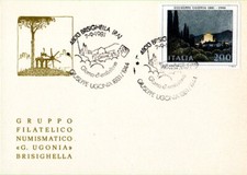 Giuseppe Ugonia - Cartolina primo giorno emissione