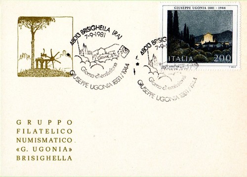 Giuseppe ugonia cartolina - giuseppe,