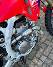 HGS SCARICO COMPLETO SILENZIATORE FONDELLO INOX HONDA CRF 250 R 2022-2024