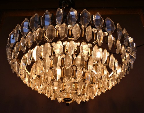 Grande lampadario metallo - grande,