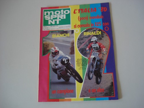 Motosprint 1980 prova test - motosprint,