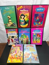 Lotto 8 VHS Disney Vintage -