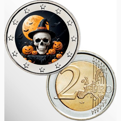 Euro halloween 2025 - 2€,