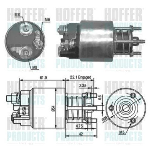 Elettromagnete nissan primera - elettromagnete,