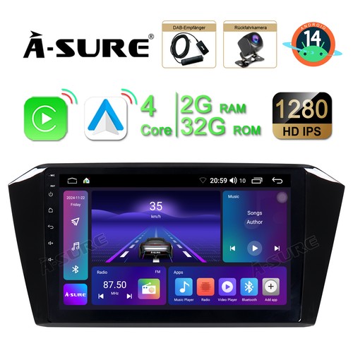 Android 14 autoradio - 2+32,