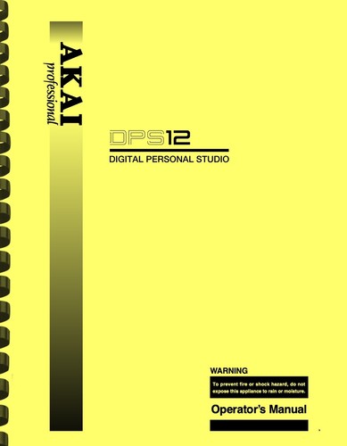 Akai dps12 digital - digital, personal