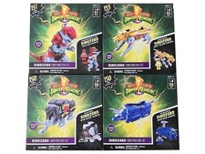 POWER RANGERS MIGHTY MORPHIN TRICERATOPS DINOZORD CON RIVISTA