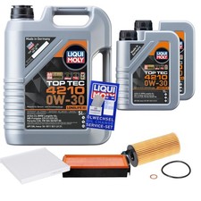 Controllo Set 7 L Liqui Moly Top Tec 0W-30 per BMW X5 xDrive25d