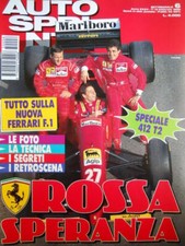 Autosprint n�6 1995 Speciale Ferrari 412 T2  [P13]
