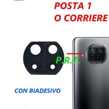 LENTE VETRO VETRINO FOTOCAMERA POSTERIORE PER XIAOMI MI 10T LITE 5G M2007J17G