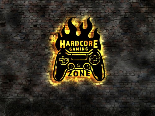 Console led gamer - console, 3d