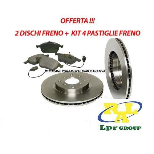 Coppia dischi freno - dischi,