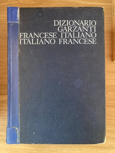 Dizionario garzanti francese - dizionario,