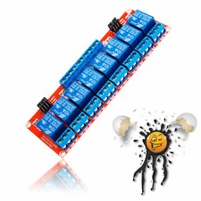 Modulo relè 8 canali 5V / 12V optoaccoppiatore alto basso livello Arduino ESP8266