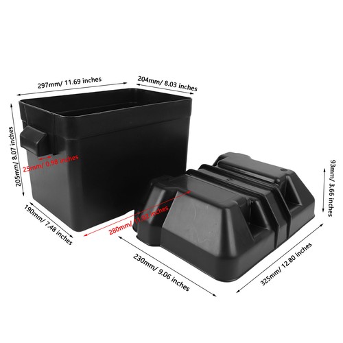 Marine battery box heavy - box, duty