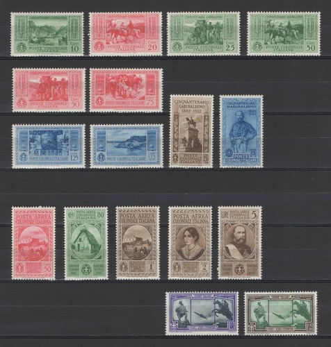 Colonie 1932 cinquantenario - colonie,