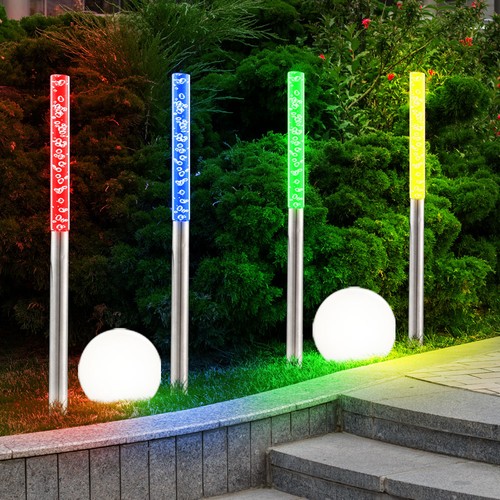 6er set led solare luci - solare, sfera