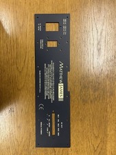 Amplificatore Matthew James pannello posteriore - raro lineaggio Mark Levinson - audio di fascia alta