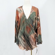 Top kimono Zara plissettato