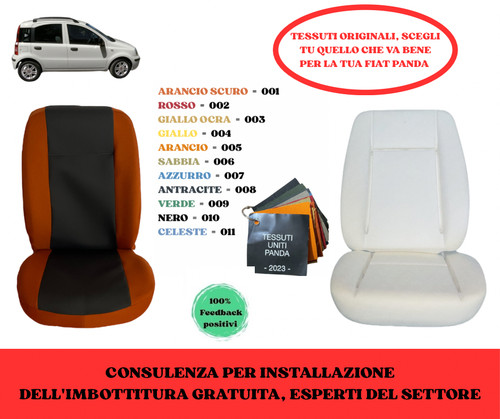 Ricambio per sedile fiat panda - sedile,