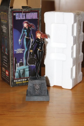 Mini statue black widow la - black, (la