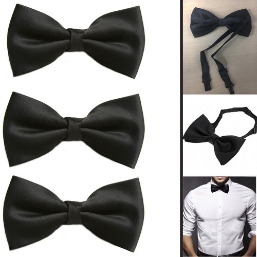 Papillon uomo nero - uomo, legato