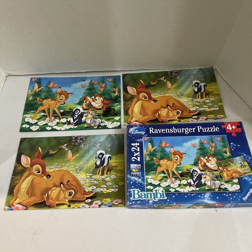 Ravensburge bambi puzzle 2x24 - bambi,
