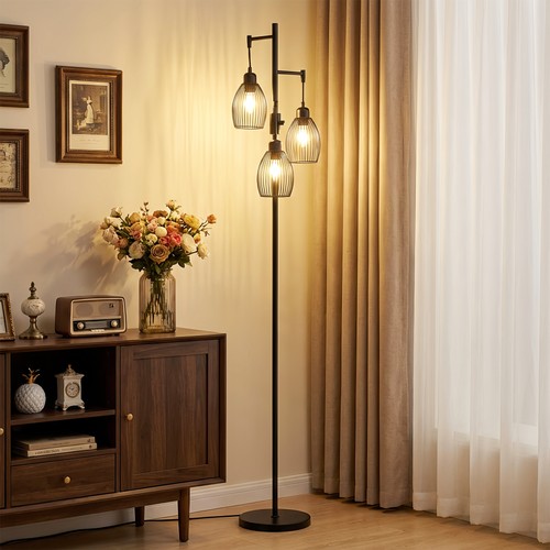 Homcom lampada terra - da,